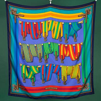 A scarf "Les Sangles", by HERMÈS.