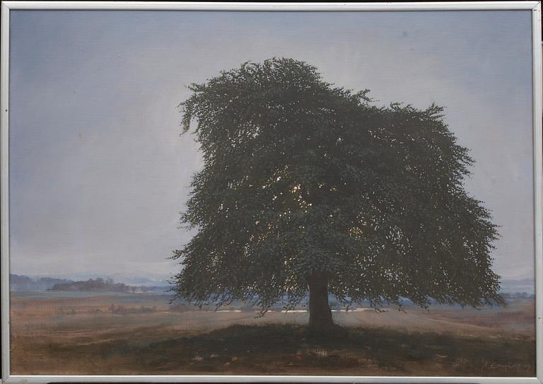 ANDERS EMGÅRD, olja på duk, signerad och daterad 84.