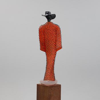 Kjell Engman, a unique glass sculpture, Kosta Boda, Sweden.