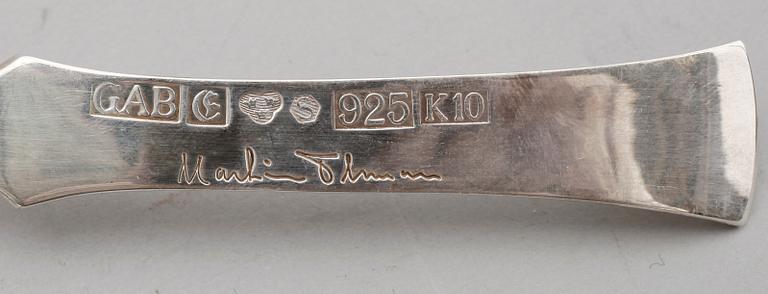 SKED, sterlingsilver, GAB, 1984. Vikt 58 g.