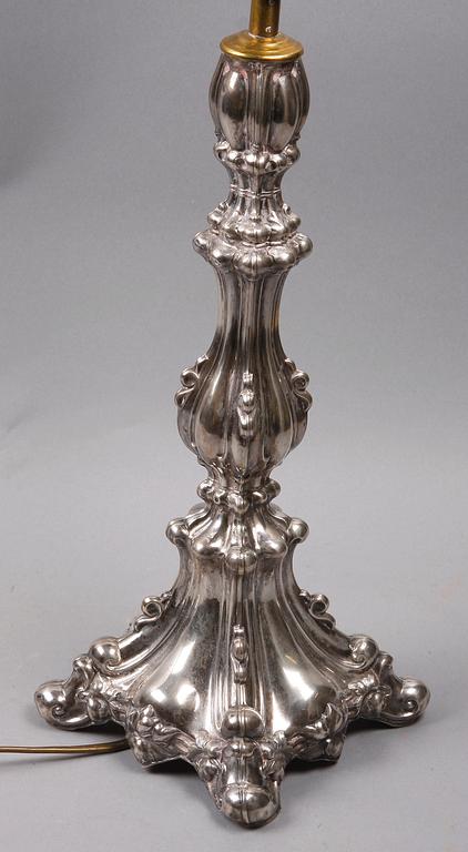 BORDSARMATUR, silver, nyrokoko, sent 1800-tal.