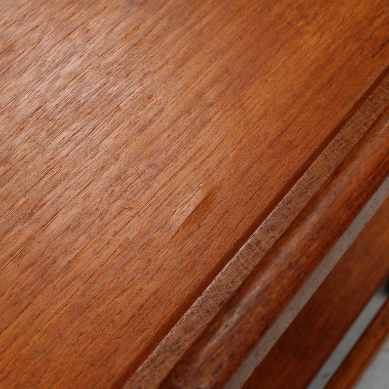 A teak drinks trolley, Sika Möbler, Denmark, 1950's/60's.