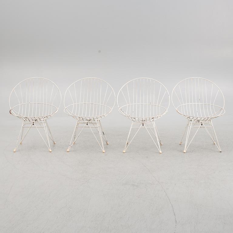 Cees Braakman, a set of 4 chairs, Pastoe, Netherlands, second half of the 20th century.