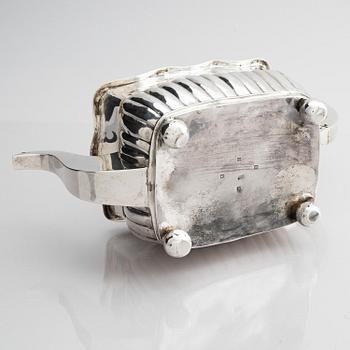James Henzell, tekanna, silver, Dublin 1813. Empire.
