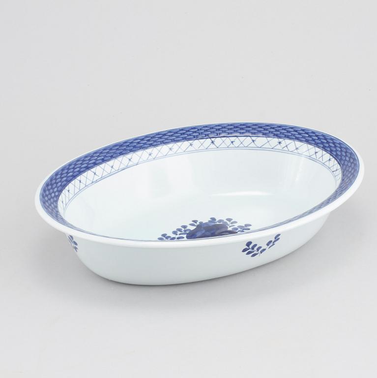 SERVIS, 58 delar, fajans, Aluminia, "Tranquebar", Danmark.