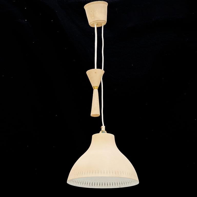 Malmö Metallvarufabrik, taklampa, 1950-tal.