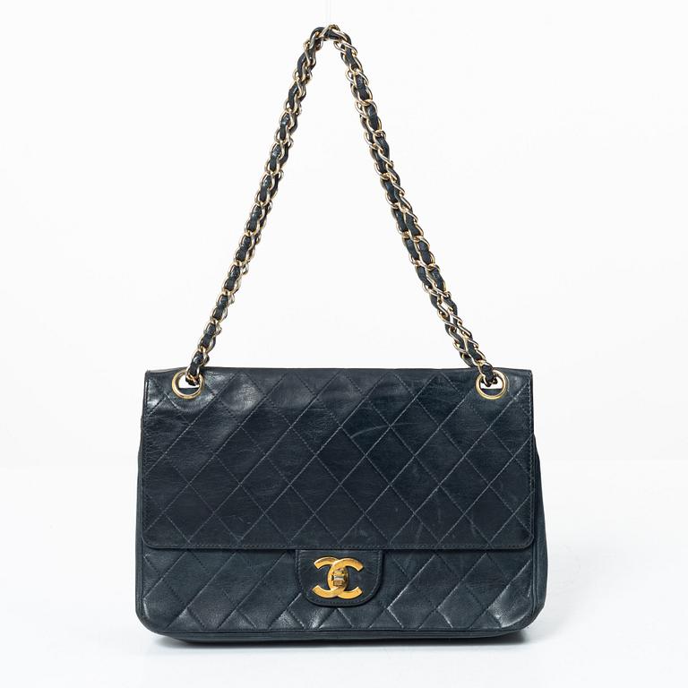 Chanel, Bag, "Double Flap Bag", 1980s.