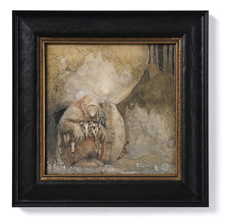 John Bauer, "Labbmor" ("The Troll").