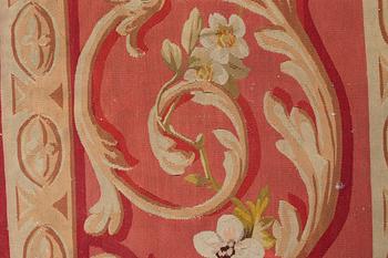 A carpet, tapestry weave, ca 625 x 431,5 cm, Aubusson the middle of the 19th century - around 1900, France.