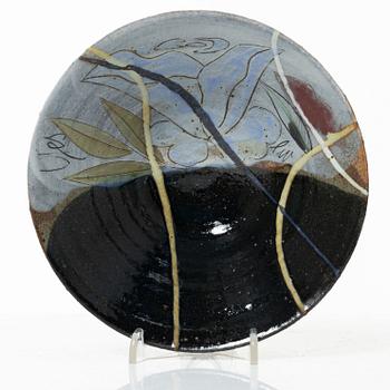 Eva Bengtsson, a stoneware bowl, own studio, Frillesås.