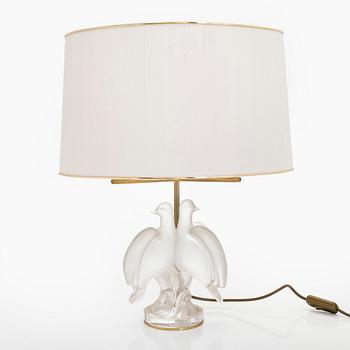 Lalique, an 'Ariane' table lamp, France, 20th century.