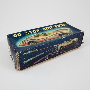 A Marusan tin plate Go Stop Benz Racer, Japan, 1950s.