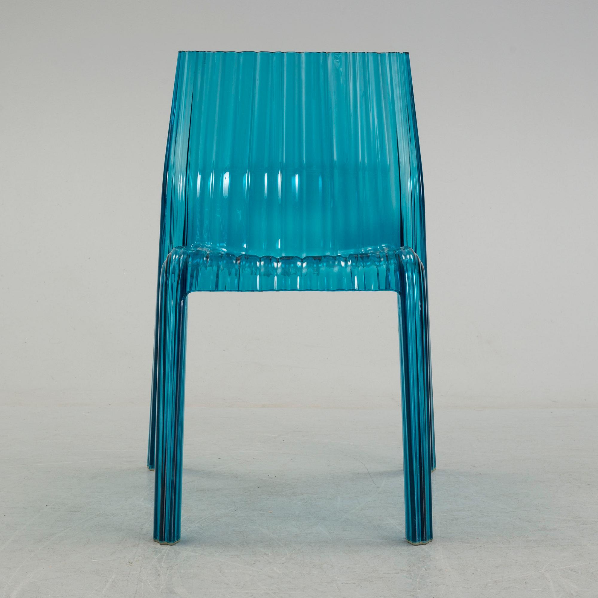 A Frilly chair by Patricia Urquiola Kartell designed in 2008. Bukowskis