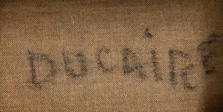 MARYSE DUCAIRE-ROQUE, "Nu", oil on canvas, signed.