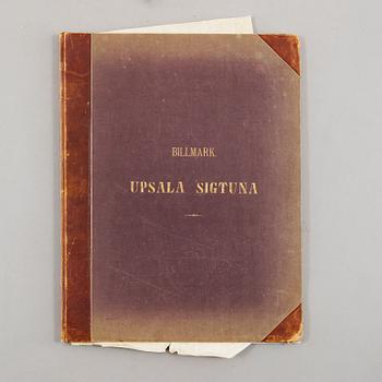 CARL-JOHAN BILLMARK, 4 st, gravyrer/litografier, tyckt signatur,