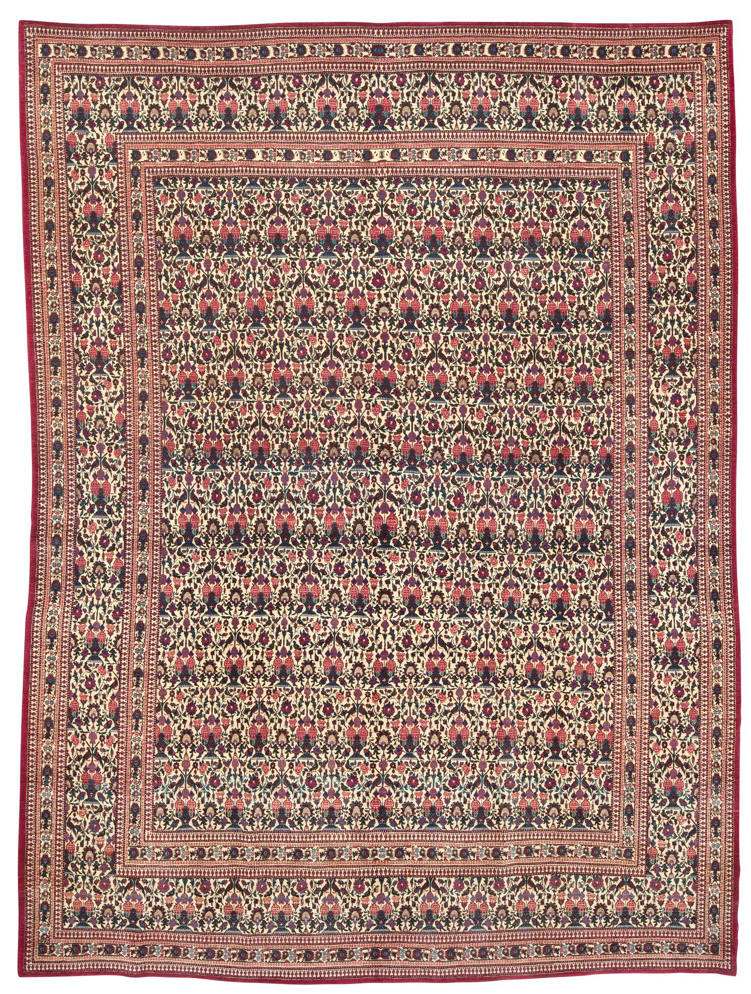 SEMI-ANTIQUE/OLD TEHERAN. 339,5 x 257,5 cm.
