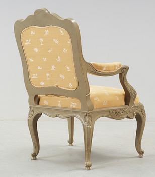 KARMSTOL, rokokostil 1800-talets andra del.