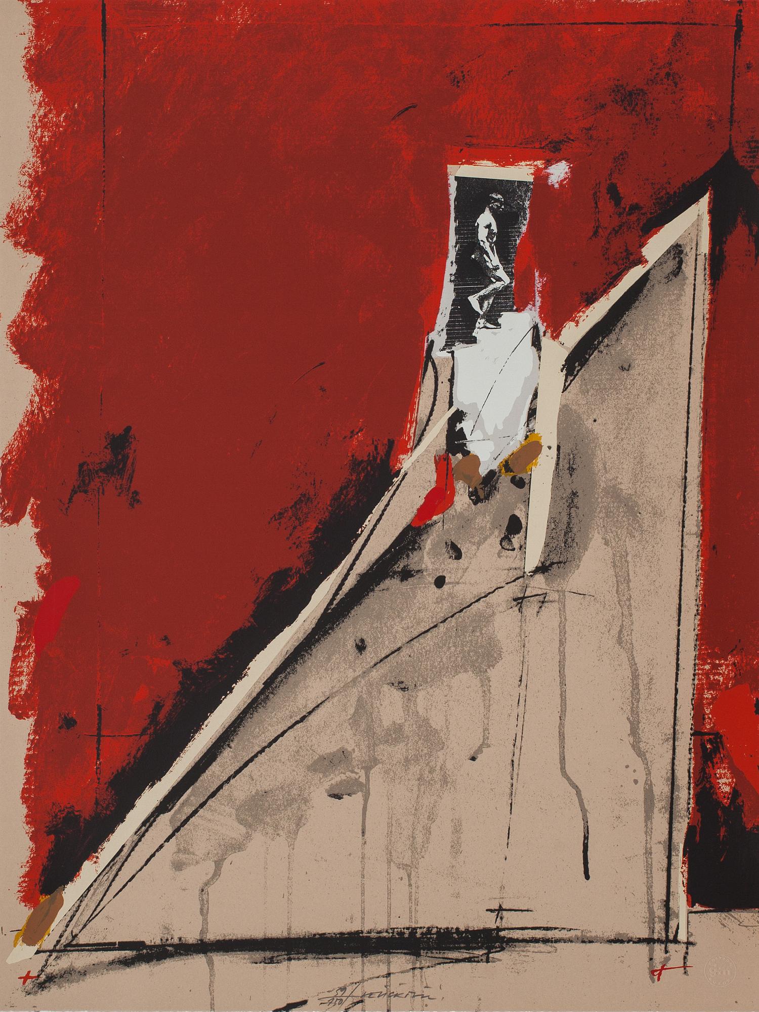 VLADIMIR VELICKOVIC, färgserigrafi, signerad och numrerad 59/150.