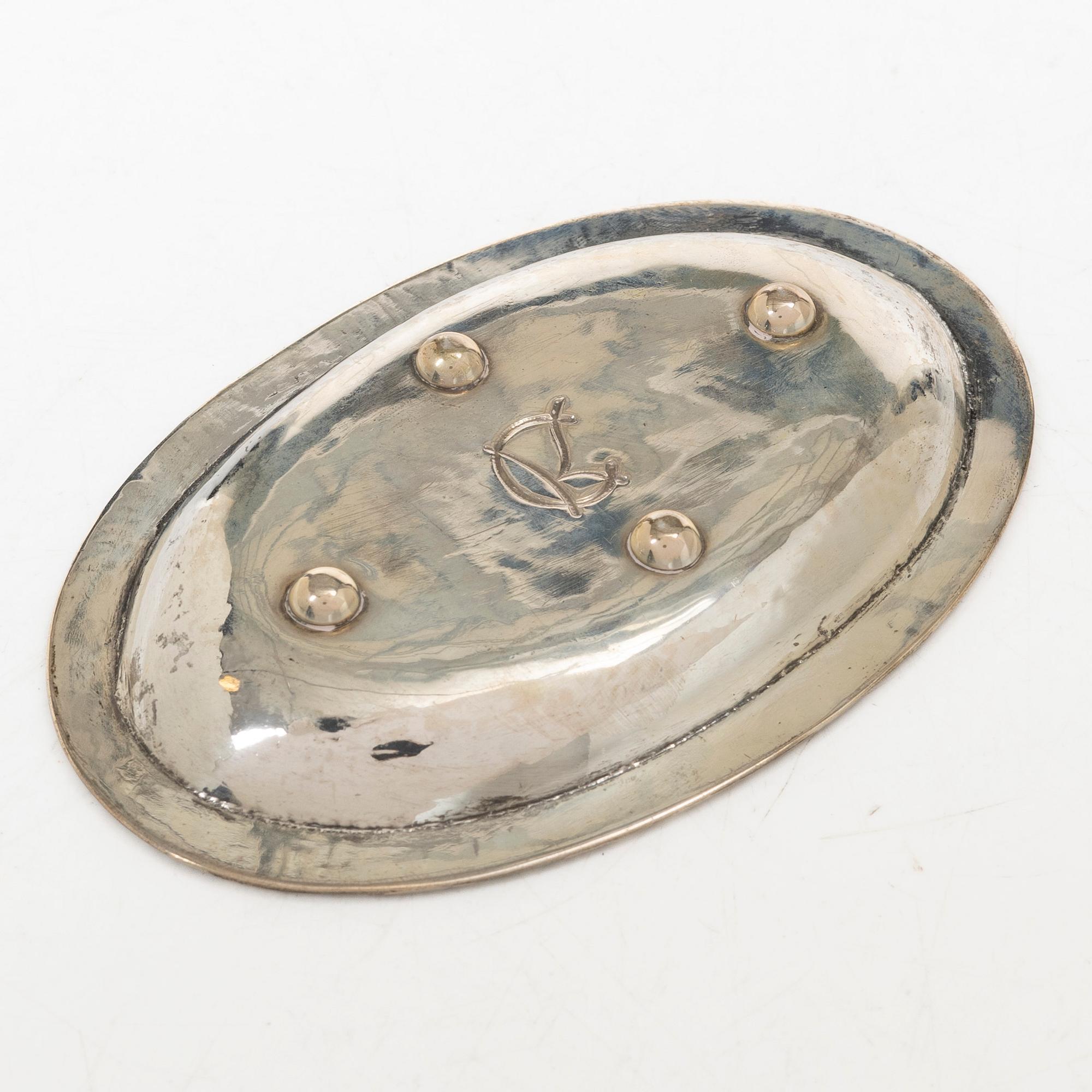 Fat, 5 st, silver, bl a WA Bolin, Stockholm 1930.