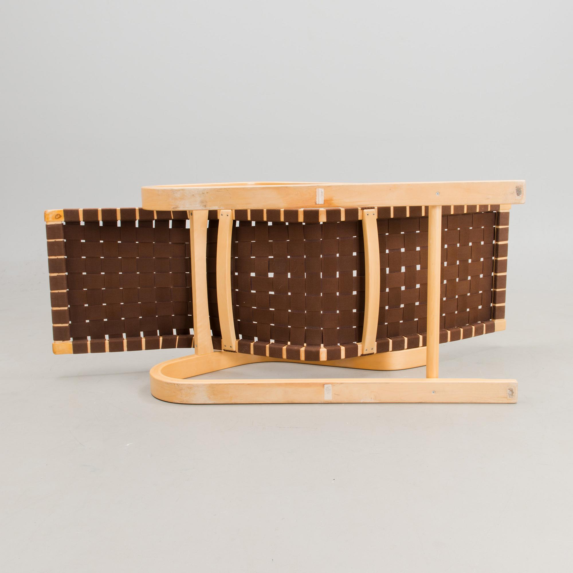 ALVAR AALTO, AN ARMCHAIR 43. Designed 1937.  Turn of 1970/80s.