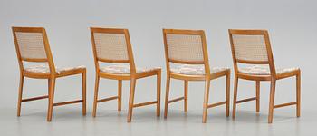 MATGRUPP, 5 delar och 2 iläggsskivor, Bertil Fridhagen, Bodafors, 1960-tal.