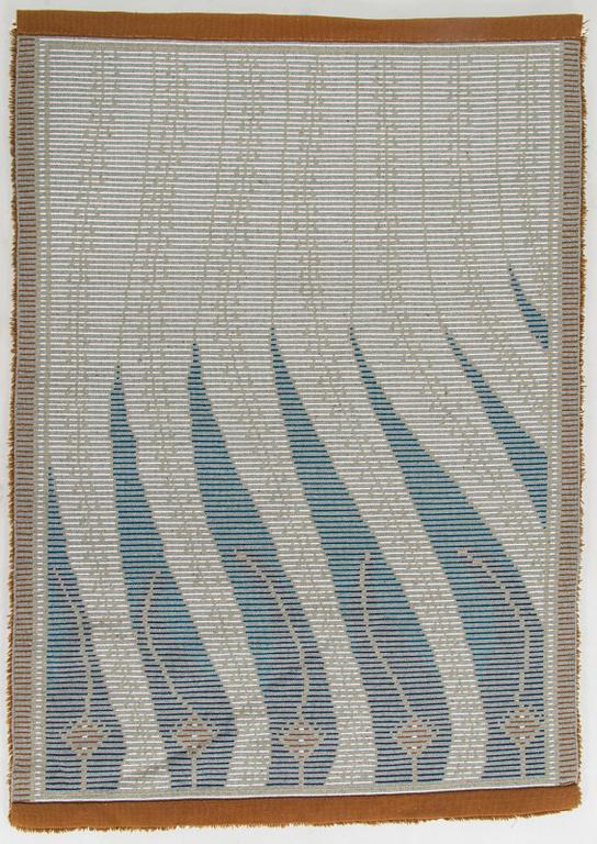 Akseli Gallen-Kallela, A finnish long pile rya rug, model for Friends of Finnish Handicraft. Ca 190 x 132 cm.