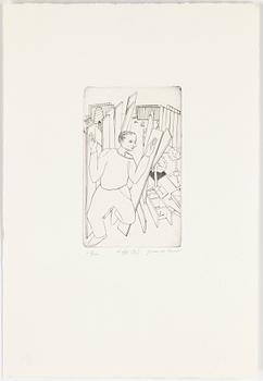 GRAFISKA SÄLLSKAPET, årsmappar, 6 st.