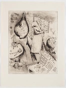 Marc Chagall, MARC CHAGALL, 71 etchings from the edition of 285 examples on Arches/MBM/J. Perrigot paper, 1923-1948.