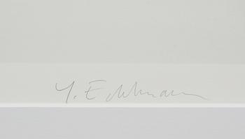 YRJÖ EDELMANN, färglitografi, signerad och numrerad 110/150.