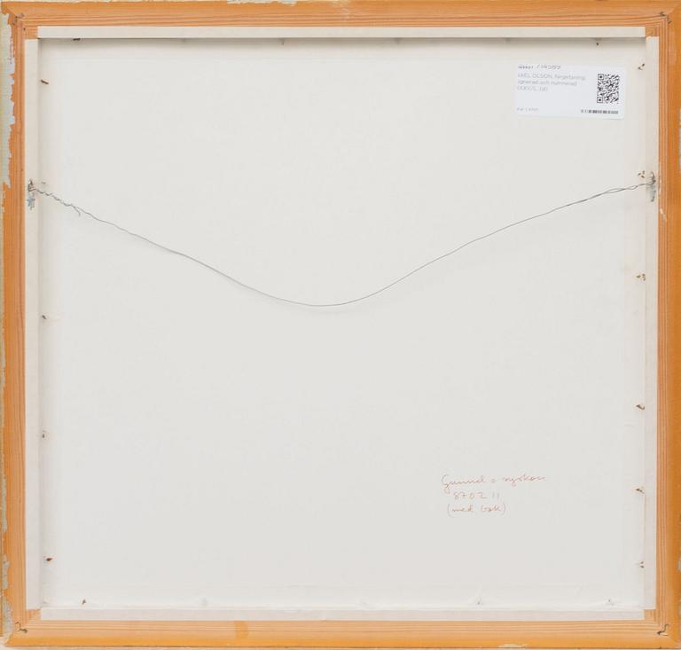 AXEL OLSON, färgetsning, signerad och numrerad XXXV/L.