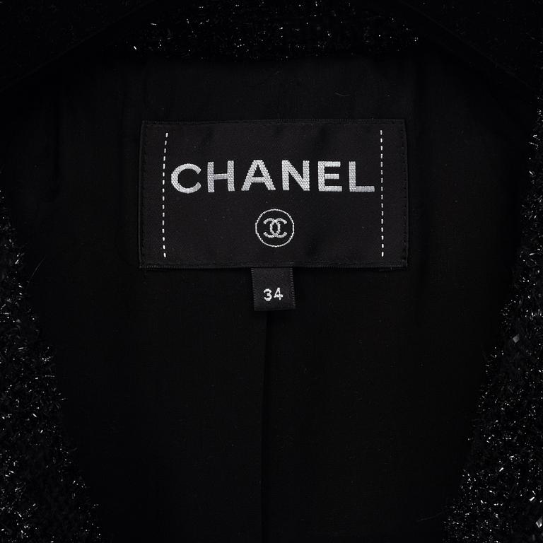 Chanel, coat, size 34.