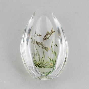 Edward Hald, a glass dish, Orrefors.