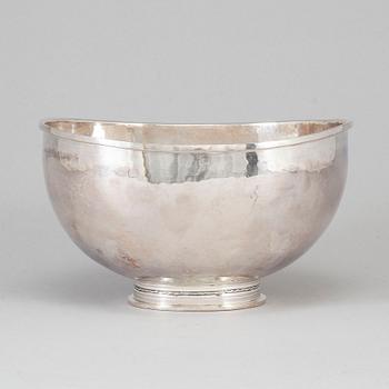 ERIC LÖFMAN, a silver bowl Uppsala 1972.