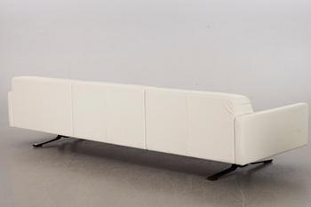 A "Kennedee" leather couch, Jaun-Marie Massaud for Poltrona Frau, 21st century.