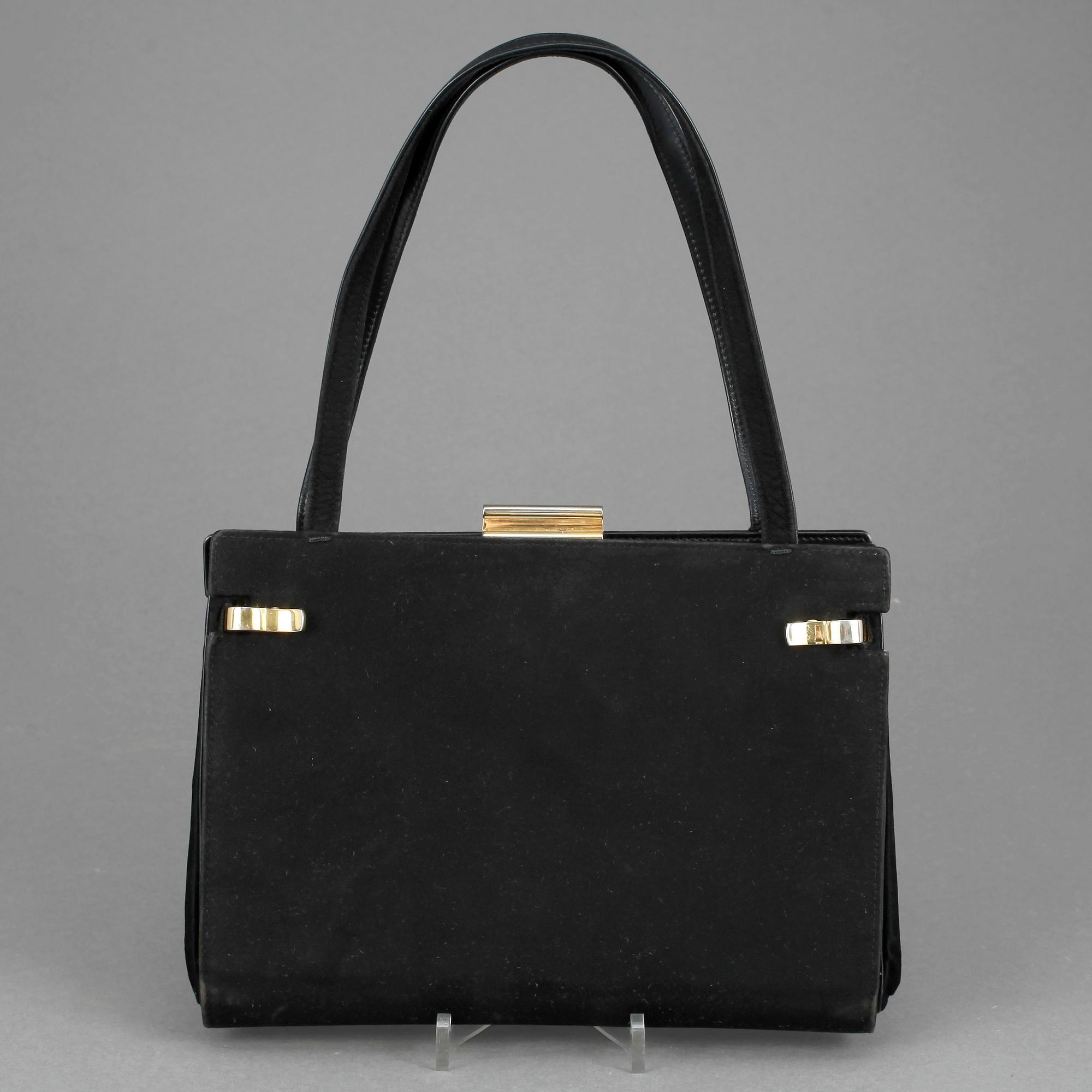 HANDVÄSKA, Gucci, omkring 1900-talets mitt.