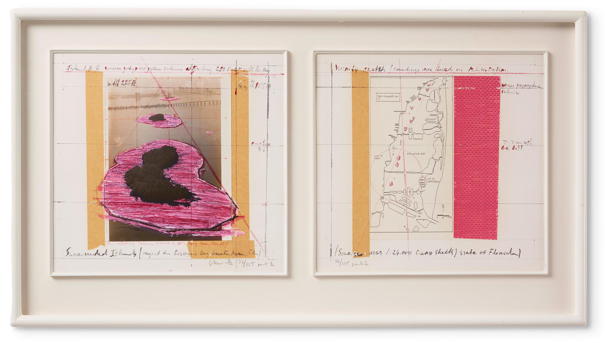 Christo Vladimirov Javacheff, "Surrounded Islands, Project for Biscayne Bay, Greater Miami, Florida".