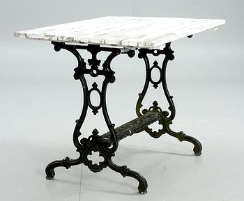 TRÄDGÅRDSBORD, 1900-tal.