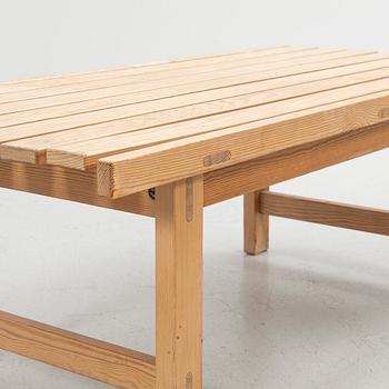 Hugo Svensson, bench, Bjärnums Möbelfabrik, second half of the 20th century.