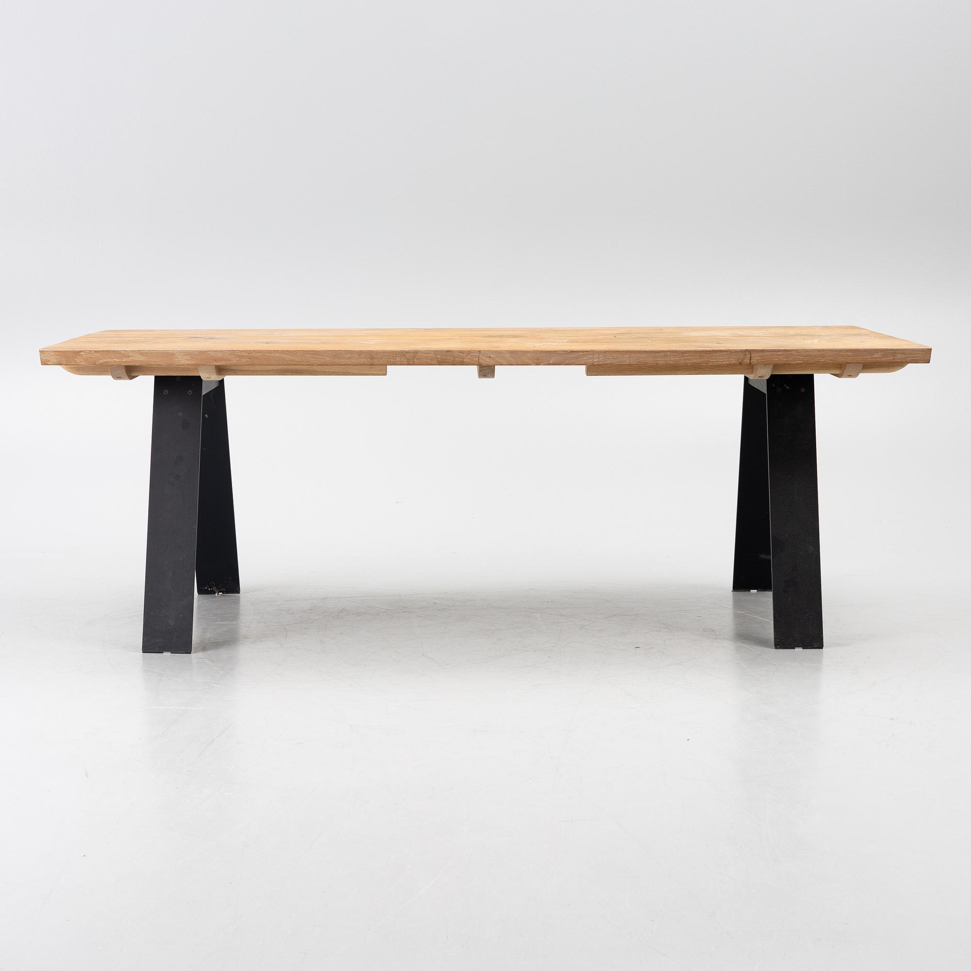 Nissen & Gehl, dining table, "GM 3200 Plank", Naver Collection, Gamrode furniture factory, 2020.