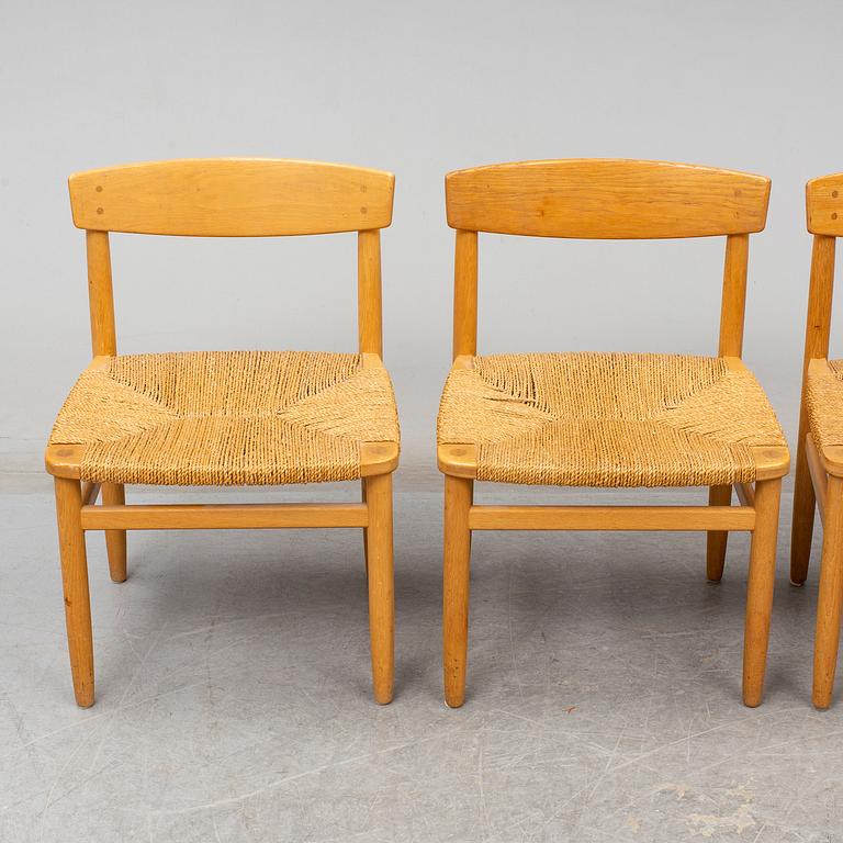 a set of four 'Öresund' chairs by Børge Mogensen for Firma Karl Andersson.