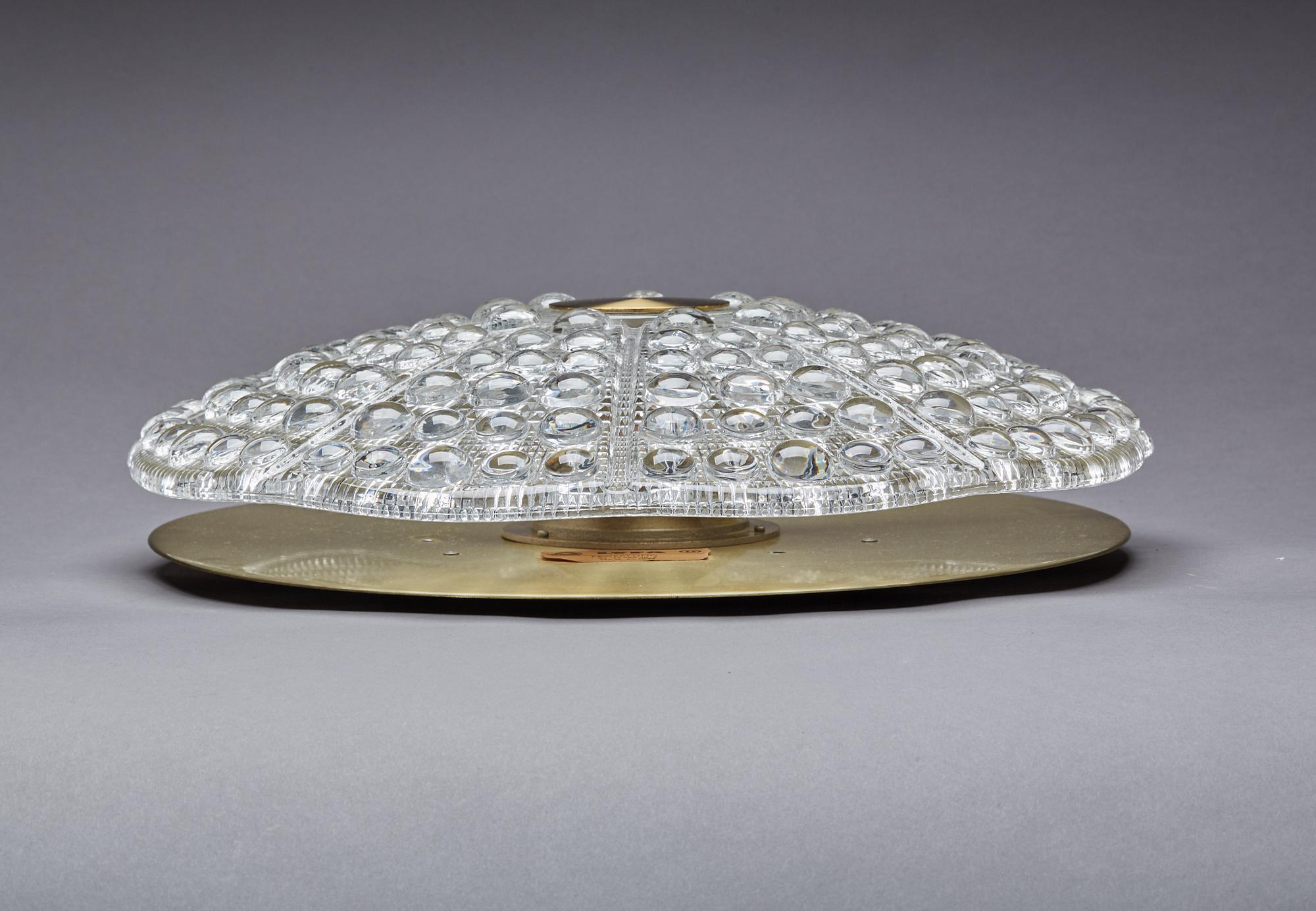 TAKLAMPA, Carl Fagerlund, Orrefors/Lyfa, 1900-talets andra hälft.