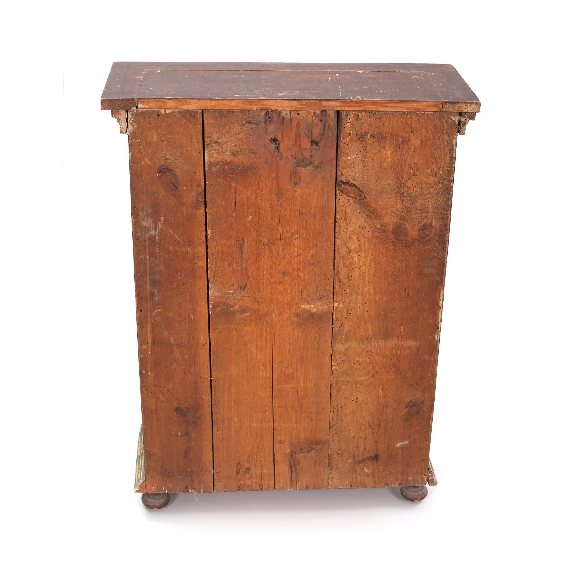 SKÅP, allmoge. 1800-tal.