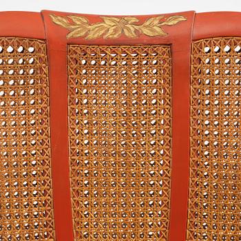 Carl Malmsten, a pair of Swedish Grace armchairs, cabinetmaker Albin Johansson, Stockholm, for Villa Kvikkjokk, 1927-28.