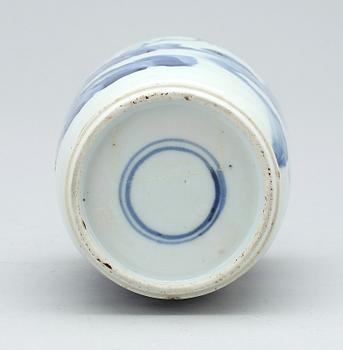 Vas, porslin, Kangxi stil, 1800/1900-tal.