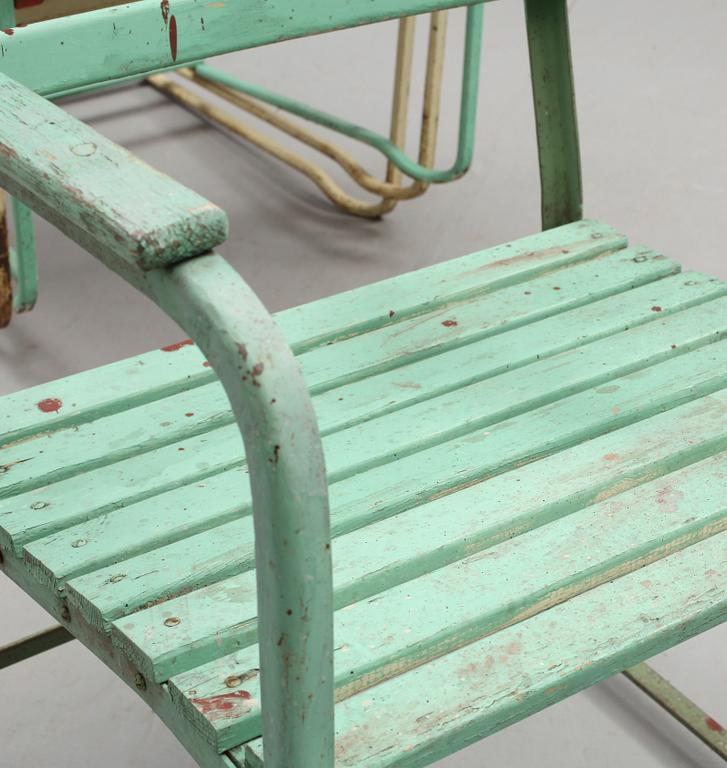 TRÄDGÅRDSSTOLAR, 3+1, 1900-talets första hälft.