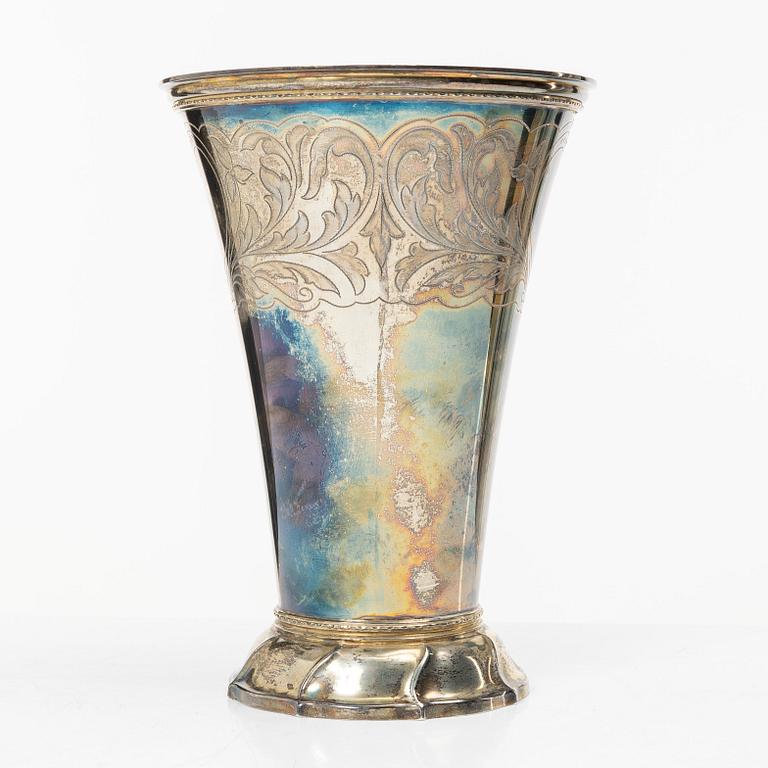 A silver cup, GAB, Stockholm 1947.