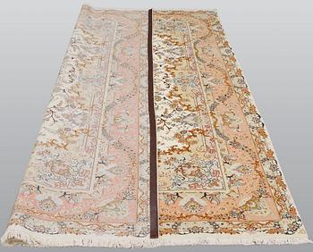 Matto, Tabriz, Part Silk, sk 50 Radj, ca 298 x 205 cm.