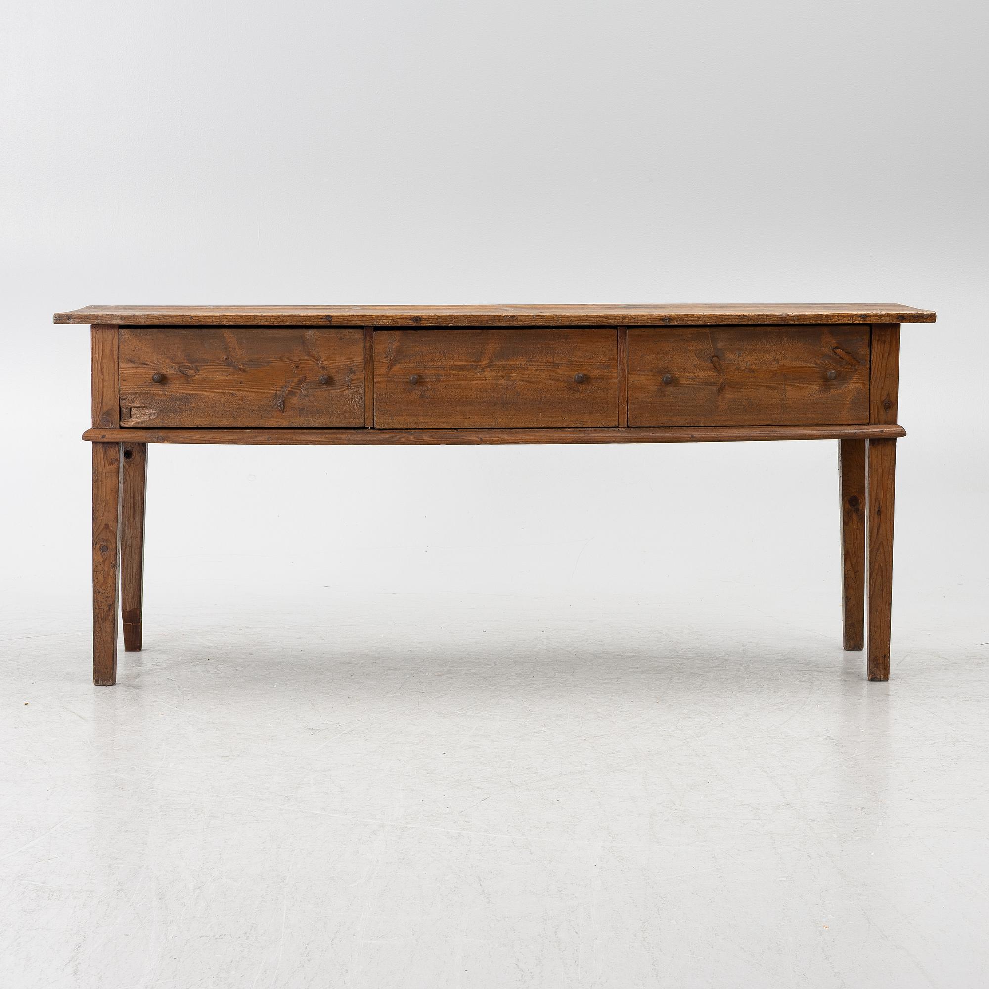 A sideboard, 19th century.