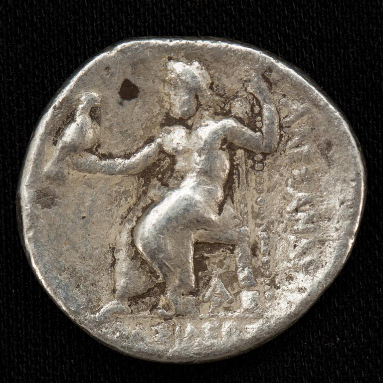 ANTIKT MYNT, silver. Alexander III(den Store). Grekland. 16g.