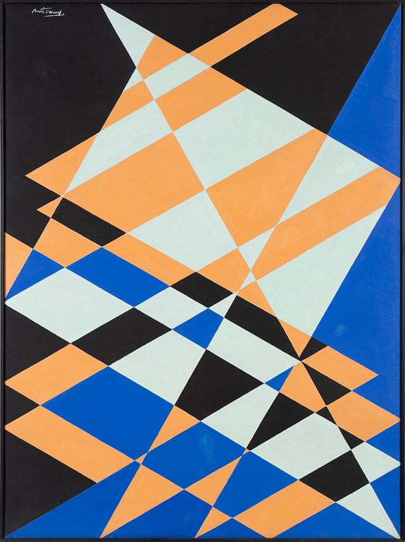 Bertil Öhlund, oil on canvas, signed, executed in 1956.